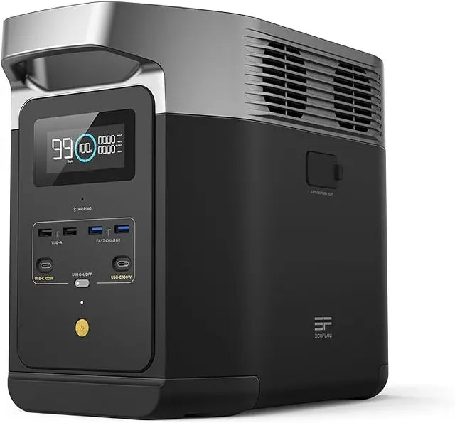 EcoFlow Delta 2 Portable Power Station (1800W,1024Wh) 320,000mAh EcoFlow Delta 2 Portable Power Station (1800W,1024Wh) 320,000mAh